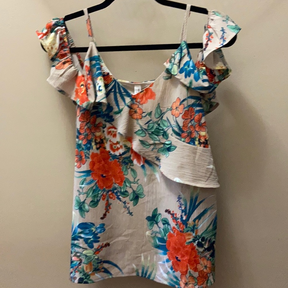 NWT J Love M boutique off shoulder floral top